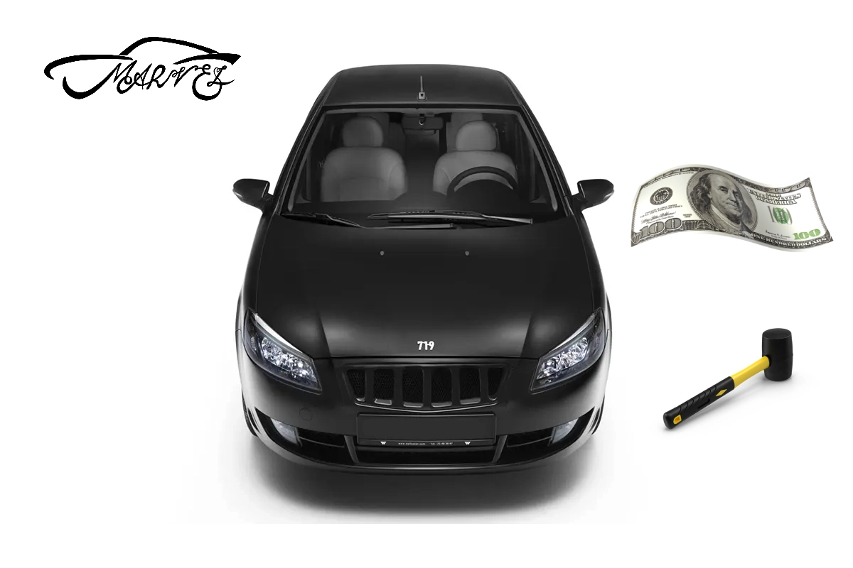 عوامل موثر در هزینه صافکاری PDR رانا پلاس