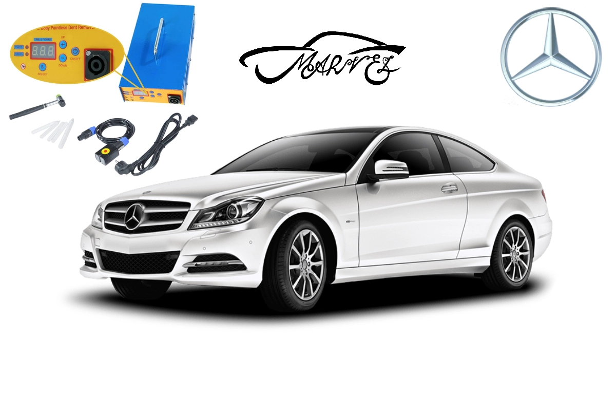 هزینه صافکاری PDR خودرو های بنز