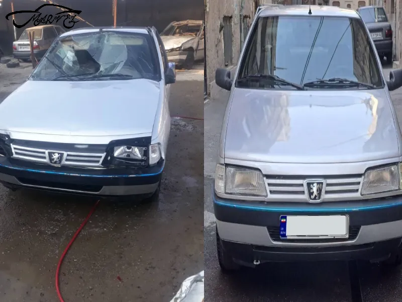 انجام صافکاری تخصصی پژو 405، روا، GLX و SLX به همراه نقاشی تخصصی در تهران - مجموعه کاردیتیلینگ اتومارول