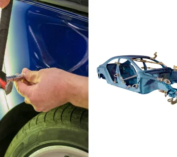 تفاوت شاسی کشی و صافکاری خودرو