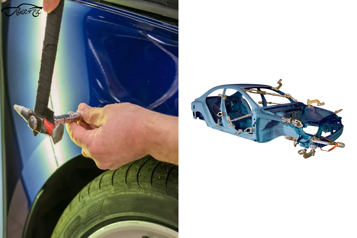 تفاوت شاسی کشی و صافکاری خودرو