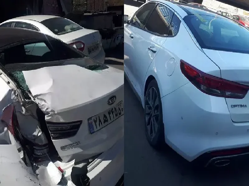 صافکاری PDR خودرو اوپتیما | خدمات تخصصی و نمونه کار در اتومارول