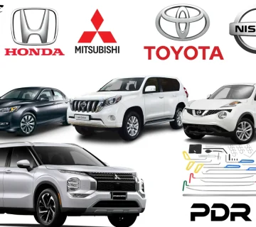 خدمات تخصصی صافکاری PDR خودرو های ژاپنی | صافکاری میتسوبیشی، تویوتا، هوندا و نیسان