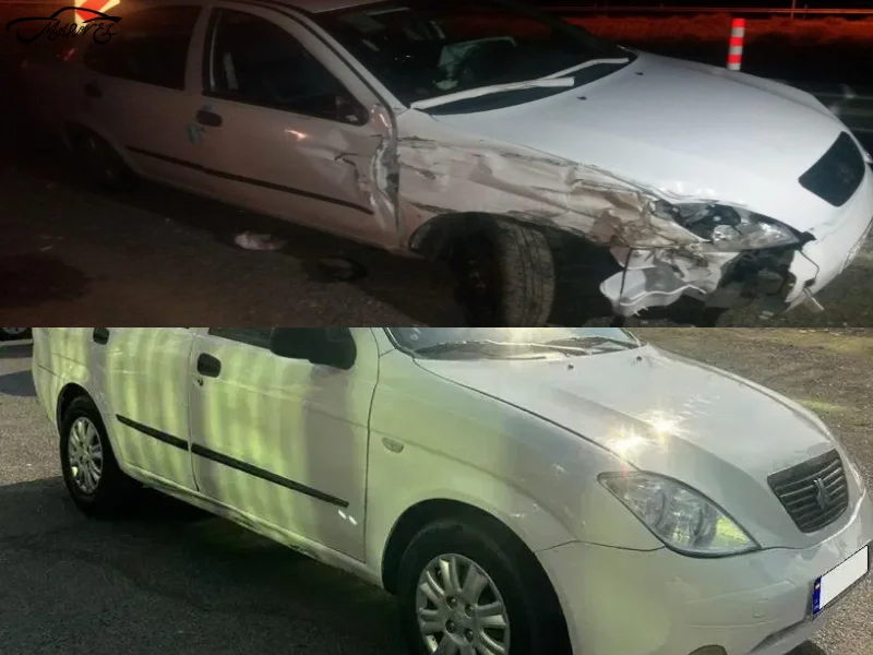 صافکاری PDR پراید و تیبا | هزینه صافکاری بدون رنگ پراید و تیا