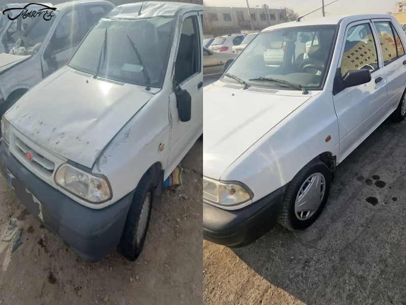 صافکاری PDR پراید و تیبا | هزینه صافکاری بدون رنگ پراید و تیا