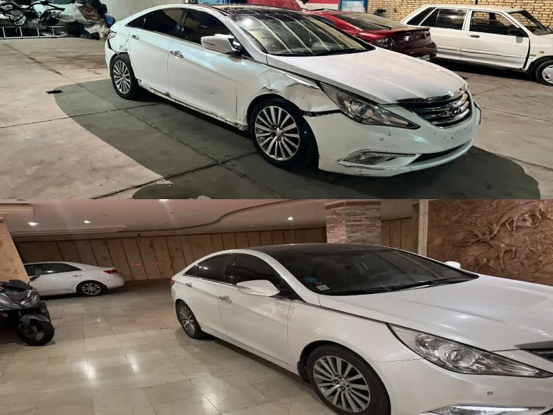 خدمات نقاشی و صافکاری PDR سوناتا | قیمت و هزینه صافکاری تخصصی سوناتا در اتومارول تهران