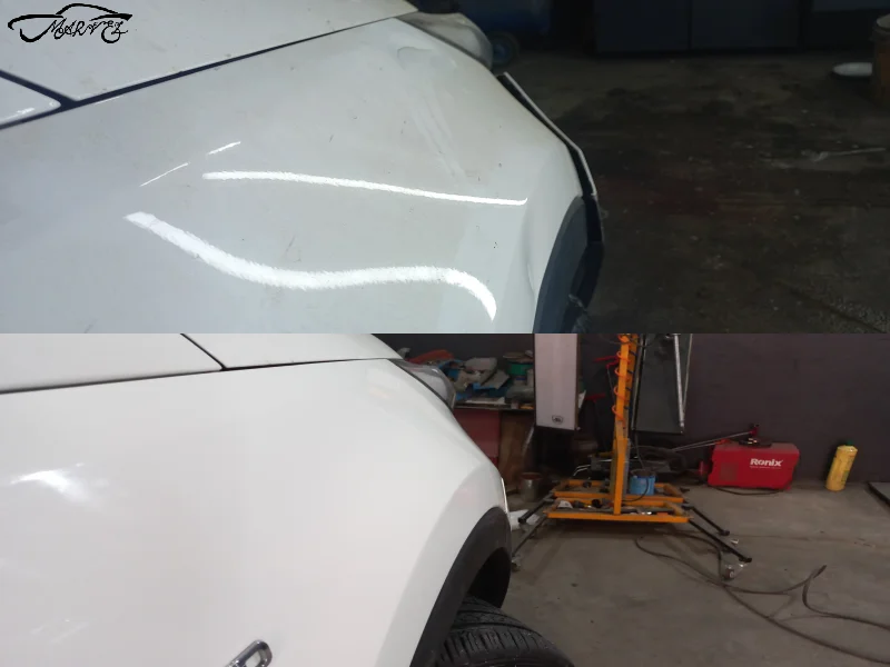 صافکاری PDR اسپورتیج | صفر تا صد صافکاری بدون رنگ