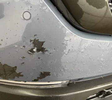 آیا بعد از نقاشی سپر رنگ پوسته می‌کند یا خیر؟